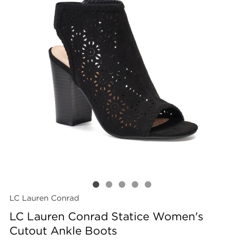 Lauren Conrad Wedge Booties fron Kohl’s